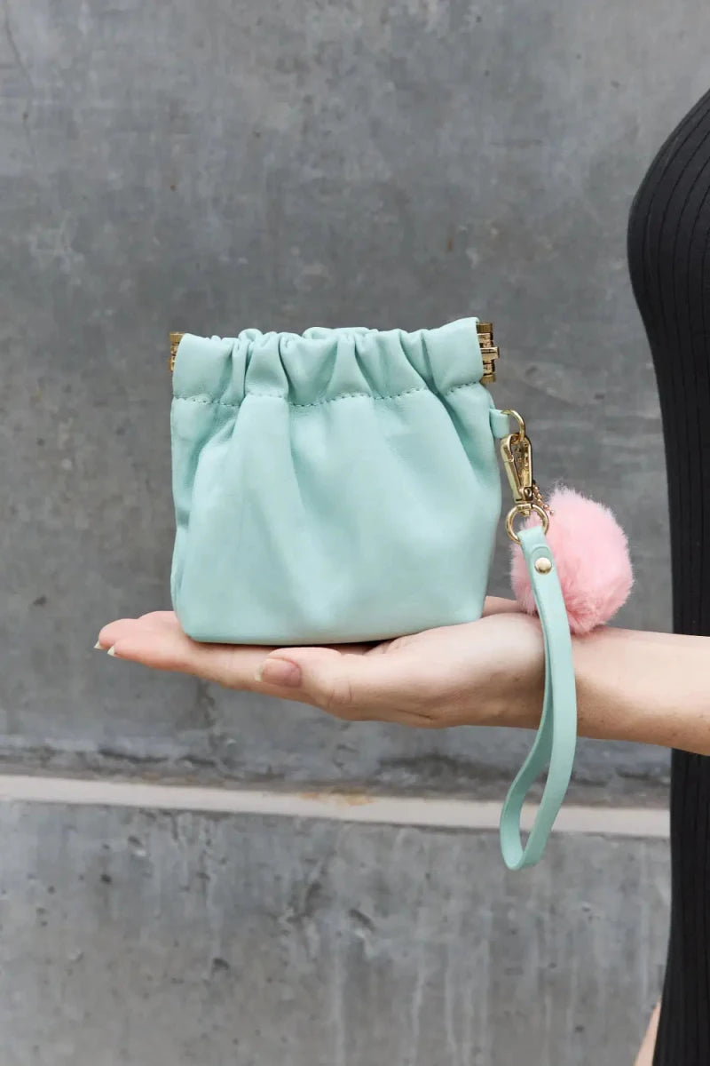 Nicole Lee USA Faux Leather Pouch - Lustreve