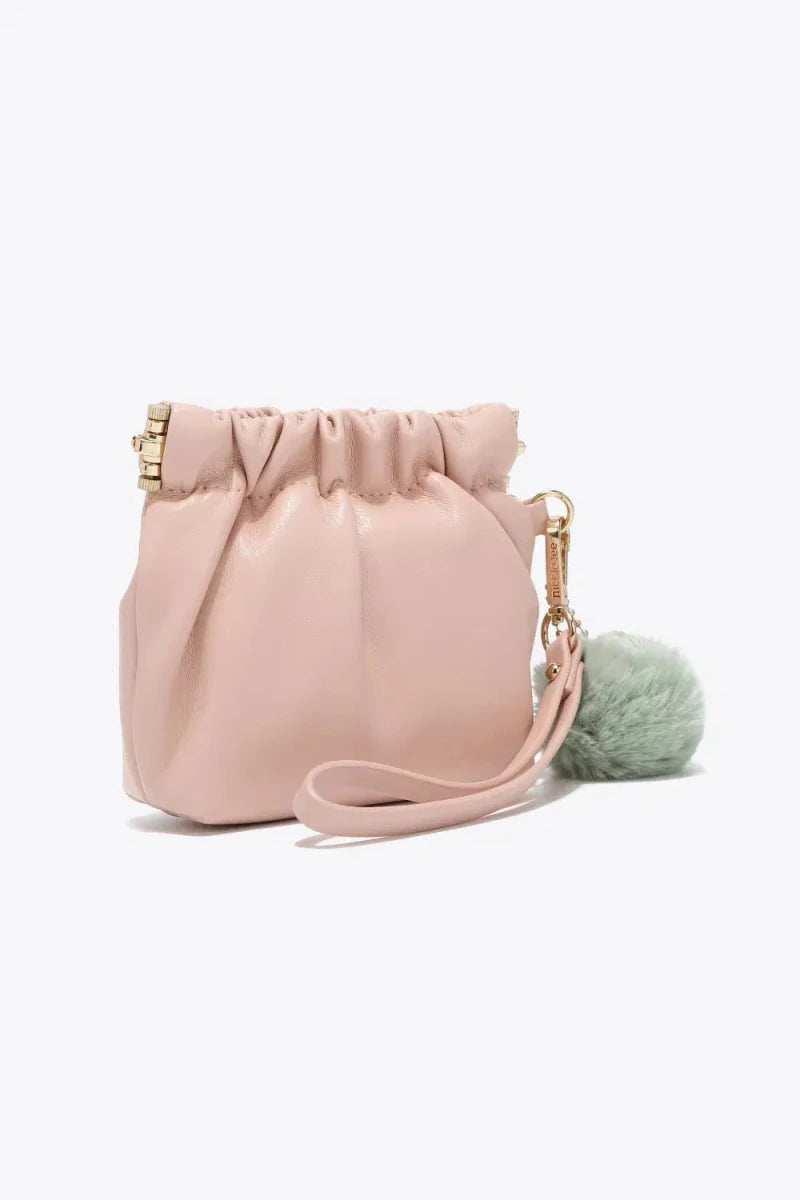 Nicole Lee USA Faux Leather Pouch - Lustreve
