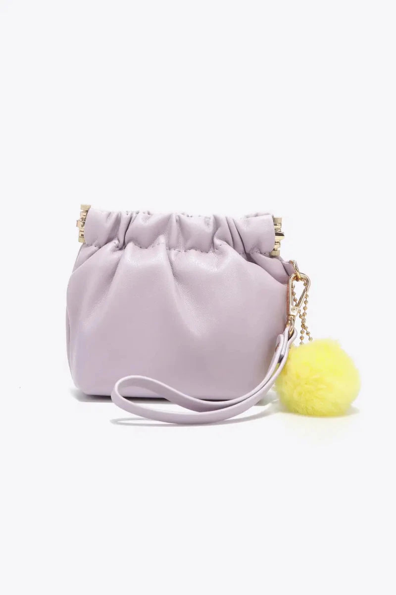 Nicole Lee USA Faux Leather Pouch - Lustreve