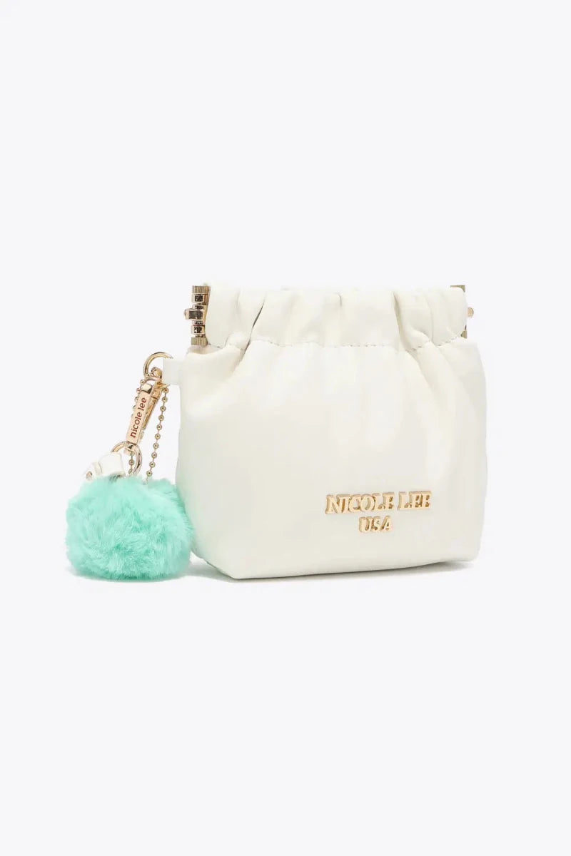 Nicole Lee USA Faux Leather Pouch - Lustreve