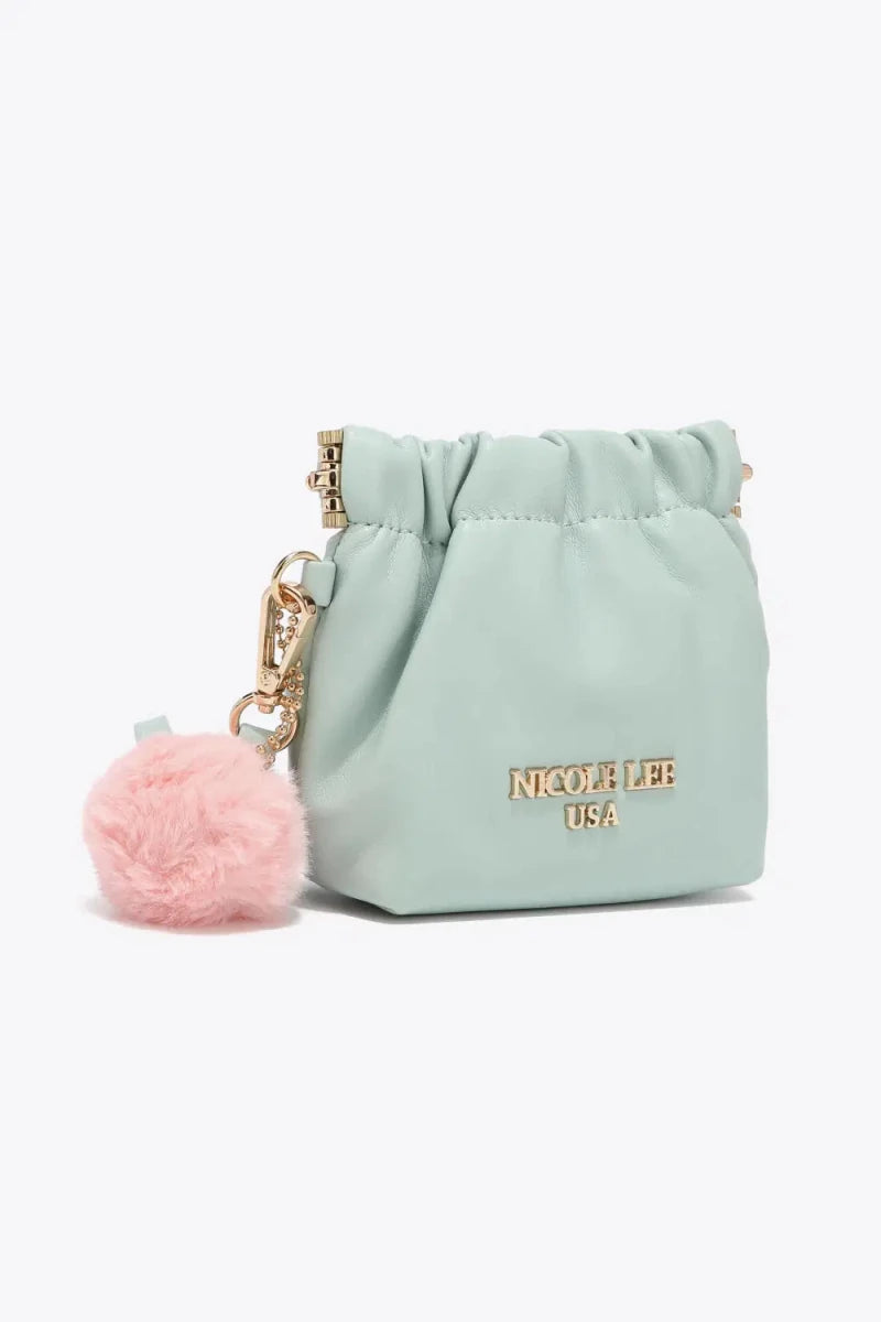 Nicole Lee USA Faux Leather Pouch - Lustreve