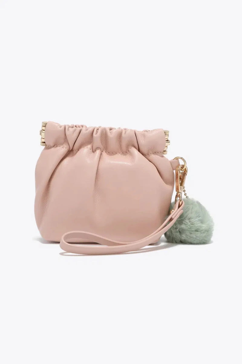 Nicole Lee USA Faux Leather Pouch - Lustreve