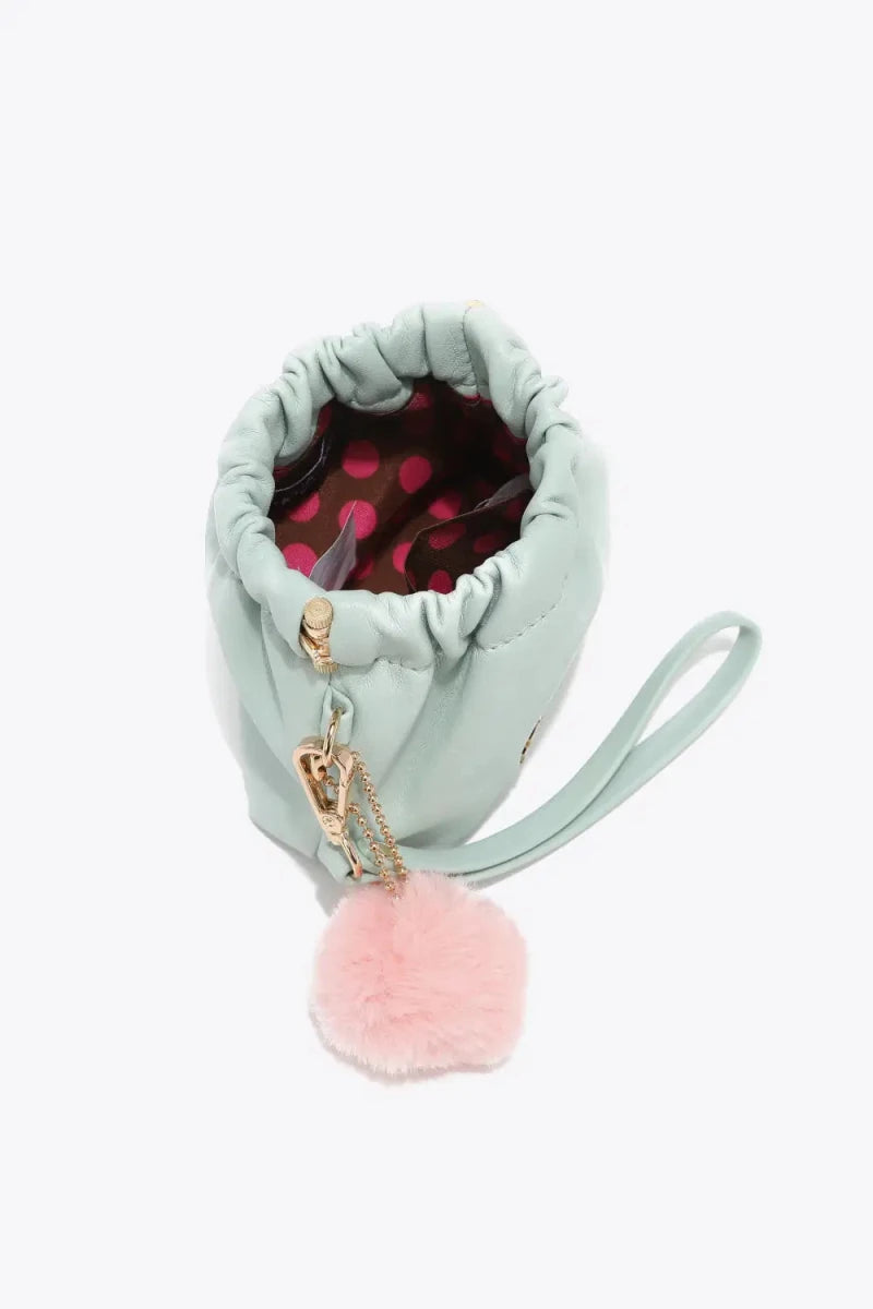 Nicole Lee USA Faux Leather Pouch - Lustreve