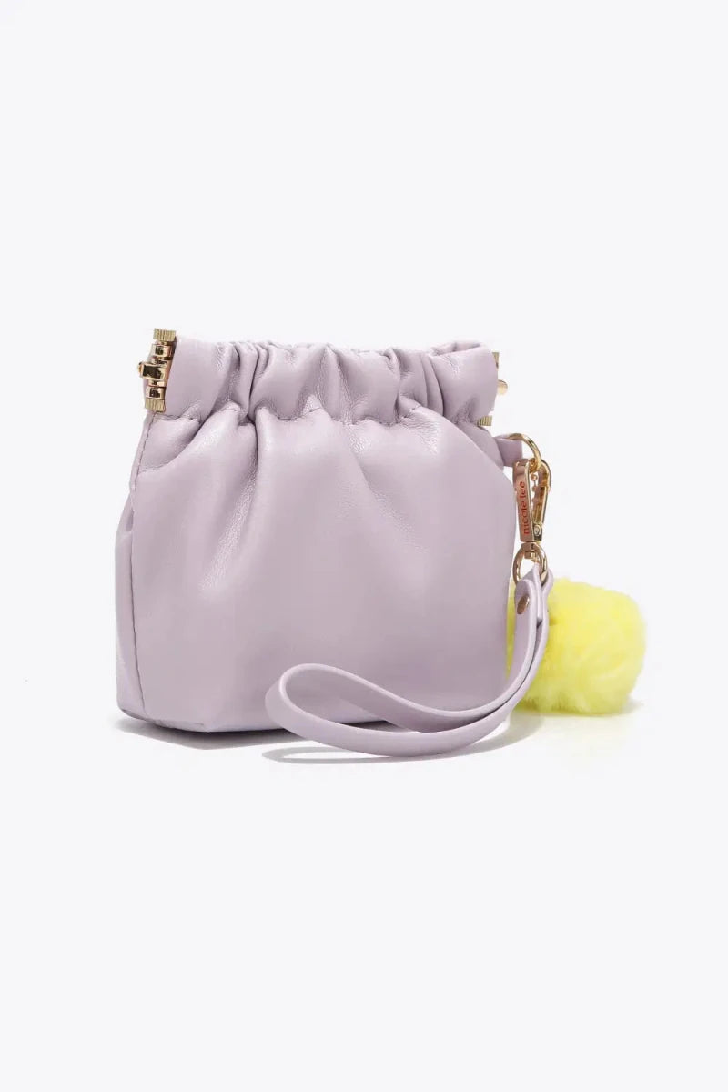Nicole Lee USA Faux Leather Pouch - Lustreve