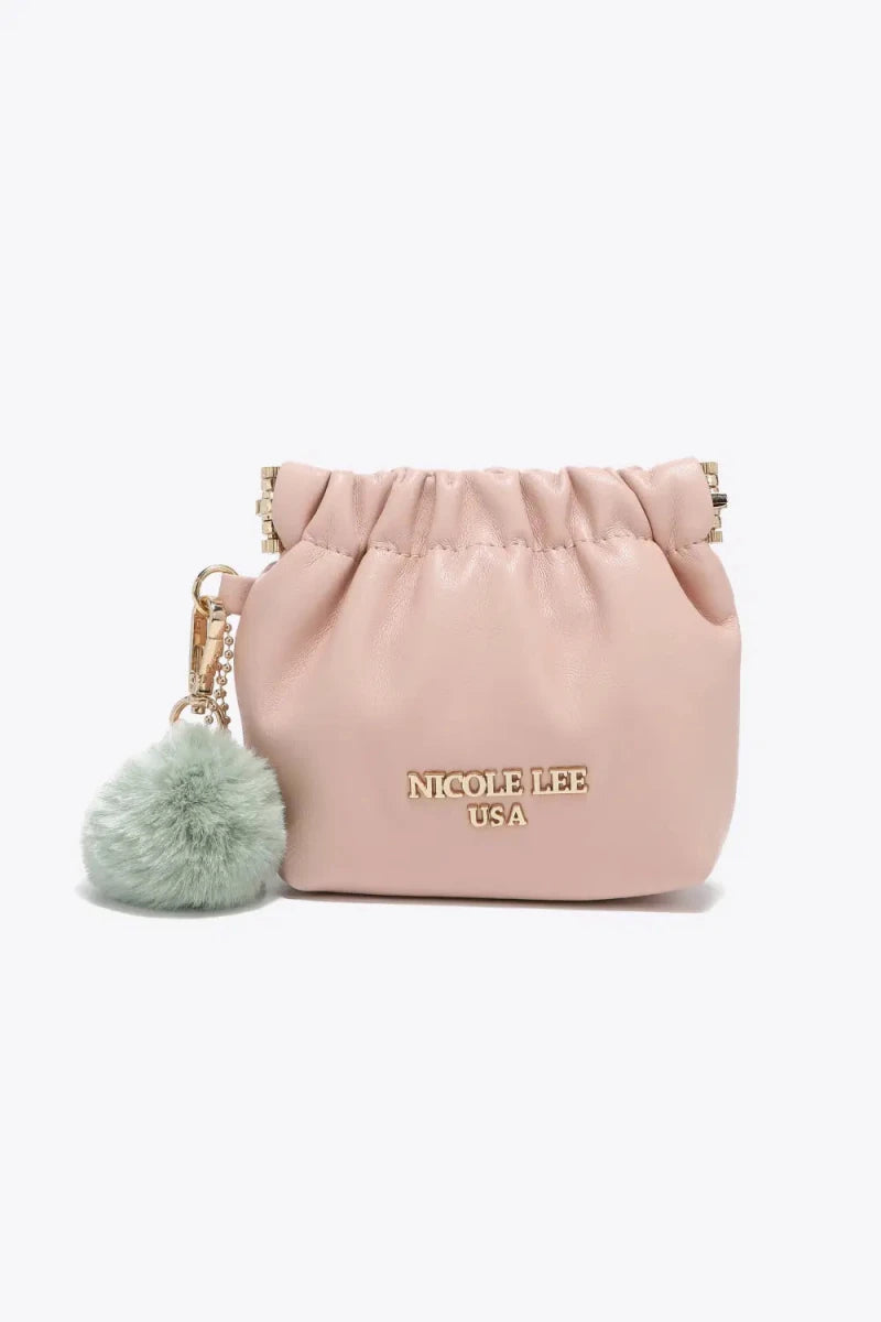 Nicole Lee USA Faux Leather Pouch - Lustreve