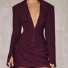 No Apologies Allowed Blazer Mini Dress - Lustreve