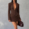 No Apologies Allowed Blazer Mini Dress - Lustreve