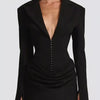 No Apologies Allowed Blazer Mini Dress - Lustreve