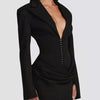 No Apologies Allowed Blazer Mini Dress - Lustreve