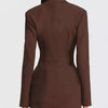 No Apologies Allowed Blazer Mini Dress - Lustreve