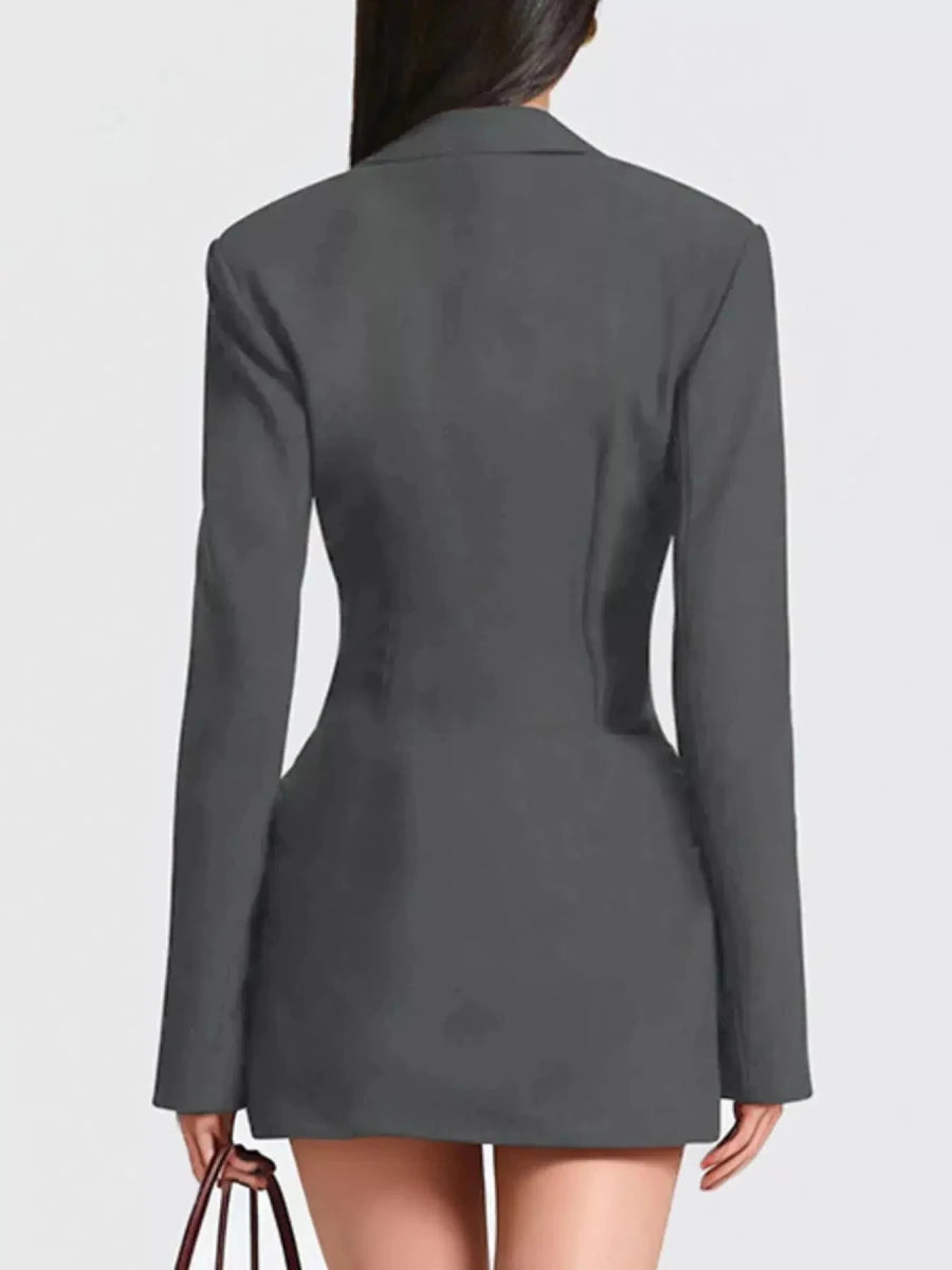 No Apologies Allowed Blazer Mini Dress - Lustreve