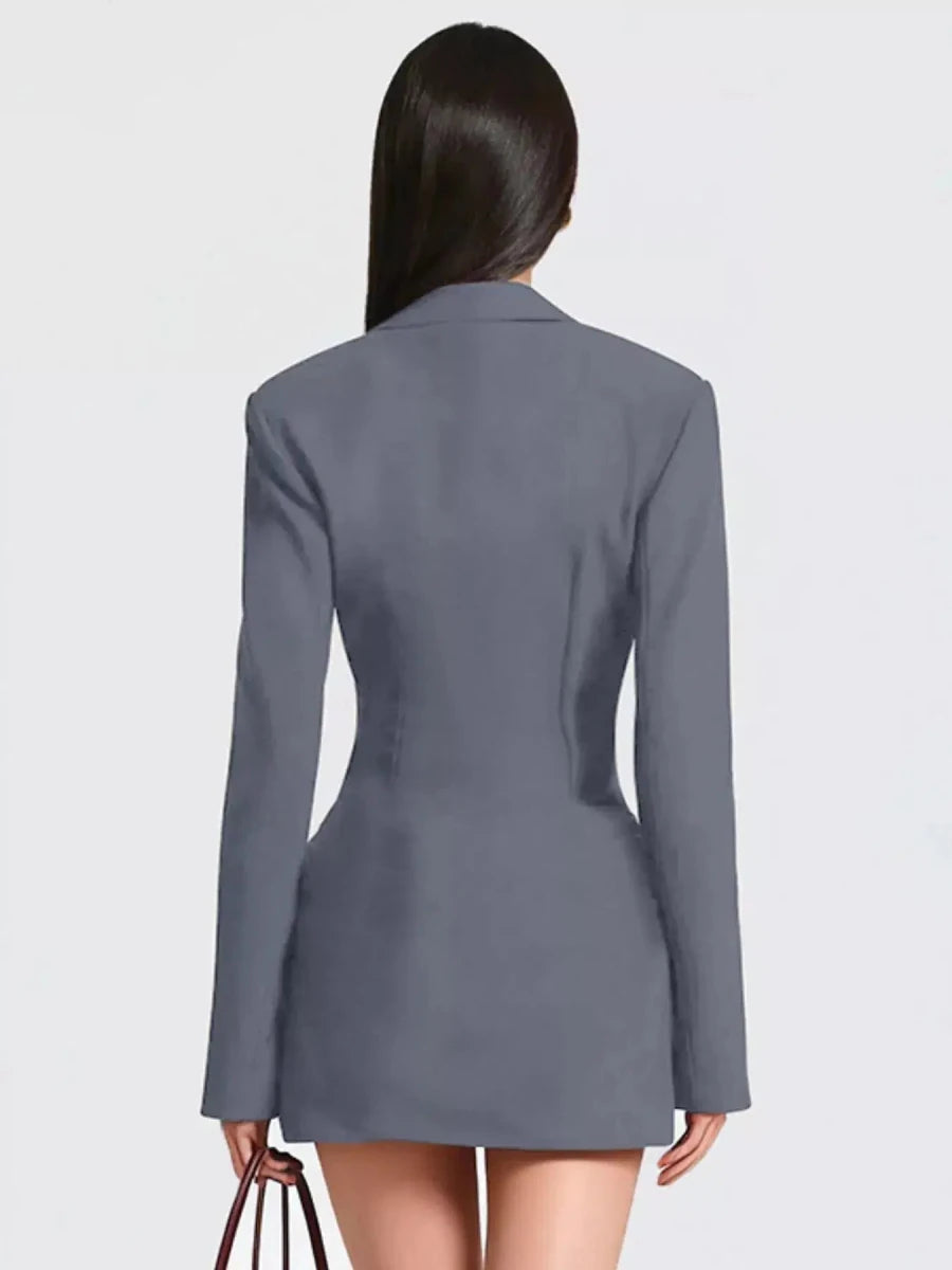 No Apologies Allowed Blazer Mini Dress - Lustreve