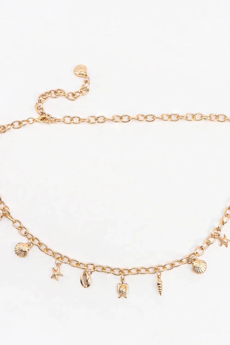 Ocean Element Charm Chain Belt - Lustreve
