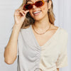 Oval Full Rim Sunglasses - Lustreve