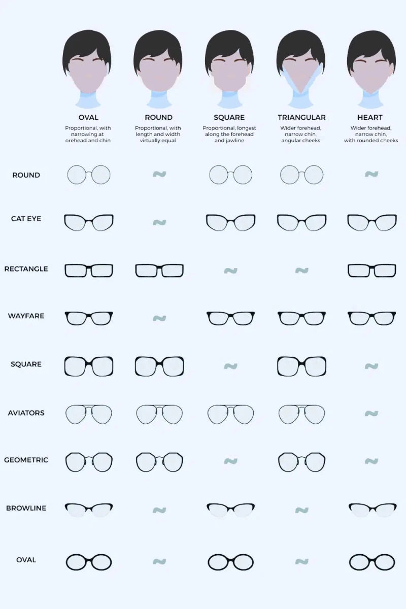 Oval Full Rim Sunglasses - Lustreve