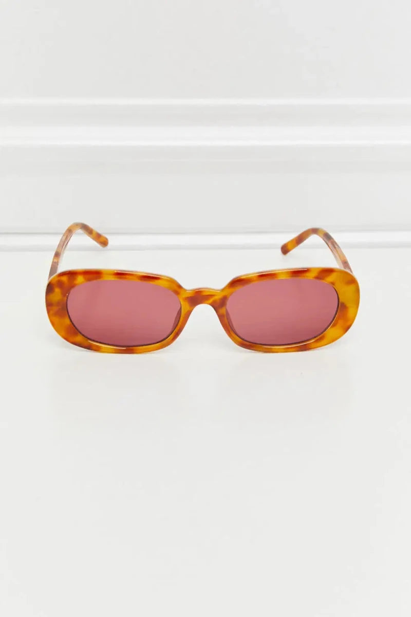 Oval Full Rim Sunglasses - Lustreve