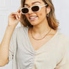 Oval Full Rim Sunglasses - Lustreve