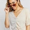 Oval Full Rim Sunglasses - Lustreve