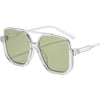 Oversized Square Frame Fashion Sunglasses - Lustreve