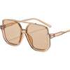 Oversized Square Frame Fashion Sunglasses - Lustreve
