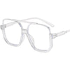 Oversized Square Frame Fashion Sunglasses - Lustreve