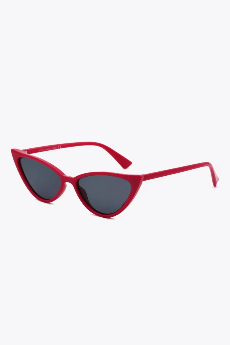 Polycarbonate Cat - Eye Sunglasses - Lustreve