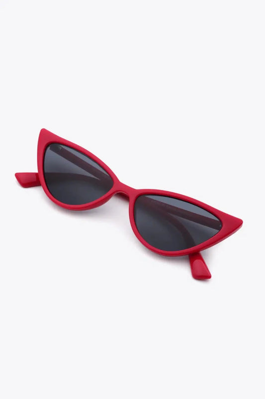 Polycarbonate Cat - Eye Sunglasses - Lustreve