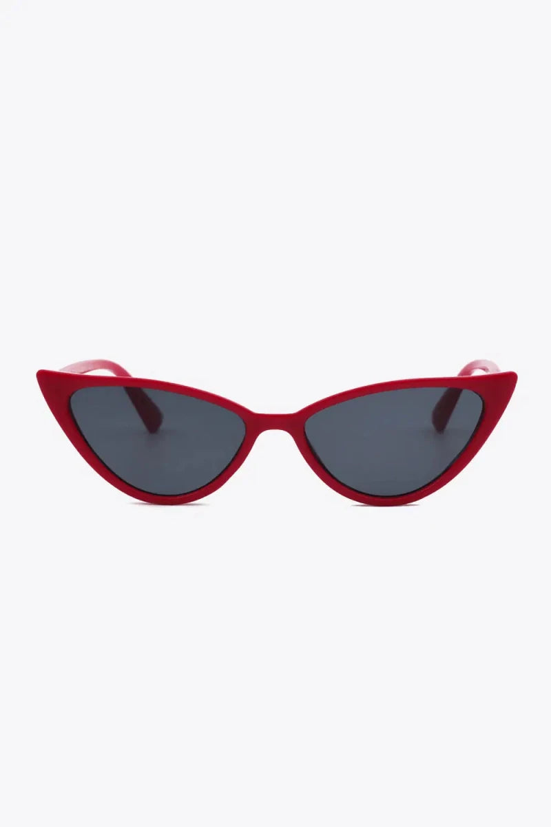 Polycarbonate Cat - Eye Sunglasses - Lustreve
