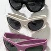 Polycarbonate Frame Cat - Eye Sunglasses - Lustreve