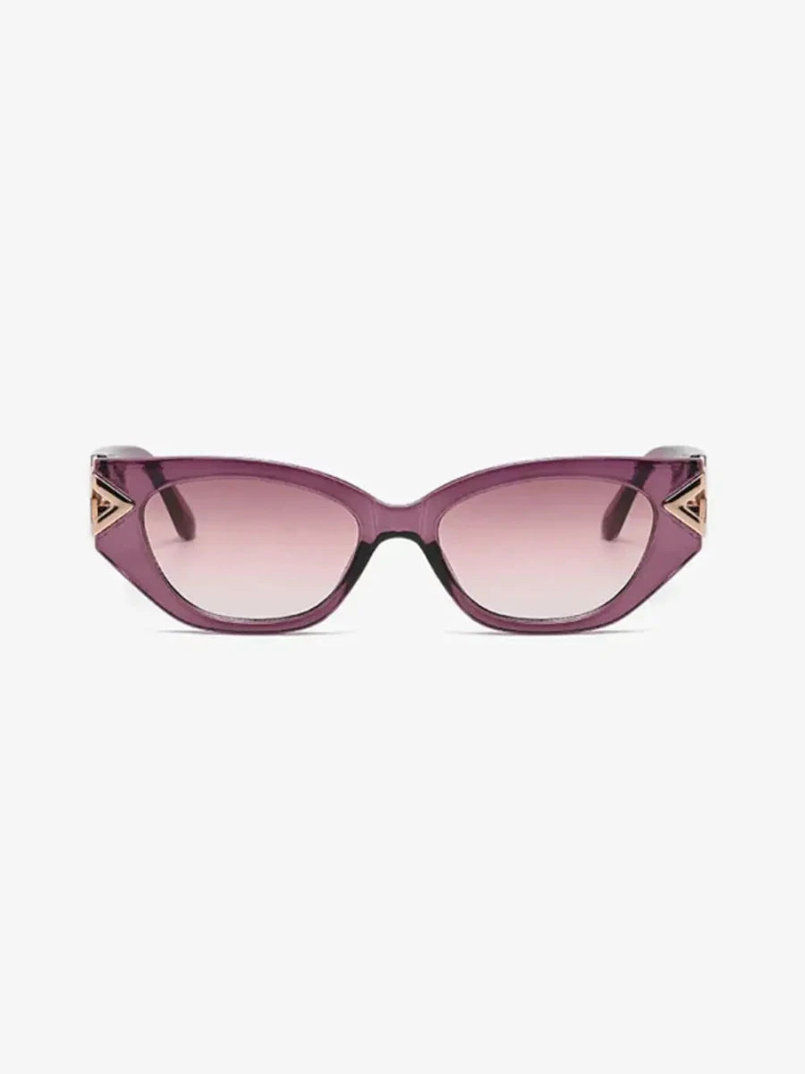 Polycarbonate Frame Cat - Eye Sunglasses - Lustreve