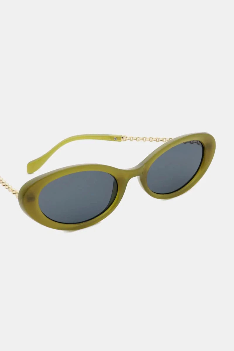 Polycarbonate Frame Cat - Eye Sunglasses - Lustreve