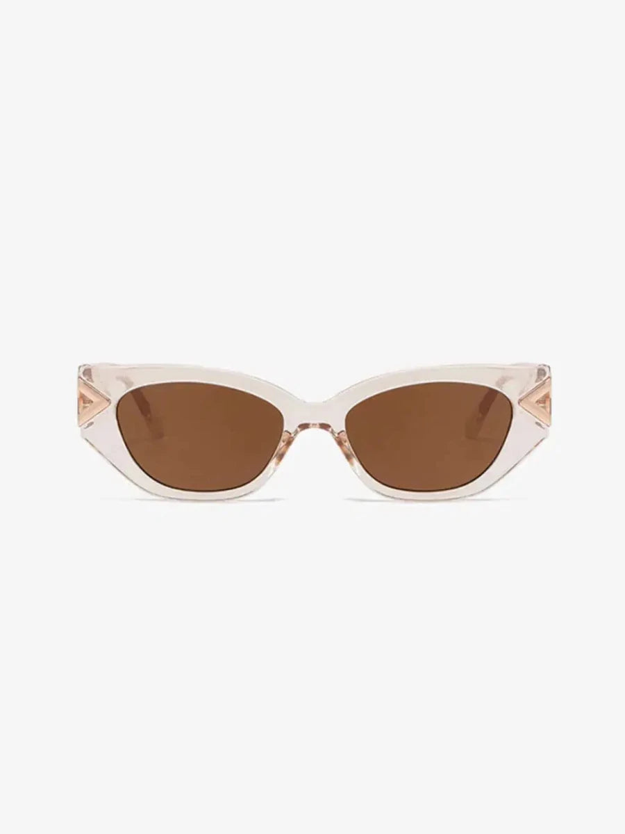 Polycarbonate Frame Cat - Eye Sunglasses - Lustreve