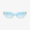 Polycarbonate Frame Cat - Eye Sunglasses - Lustreve
