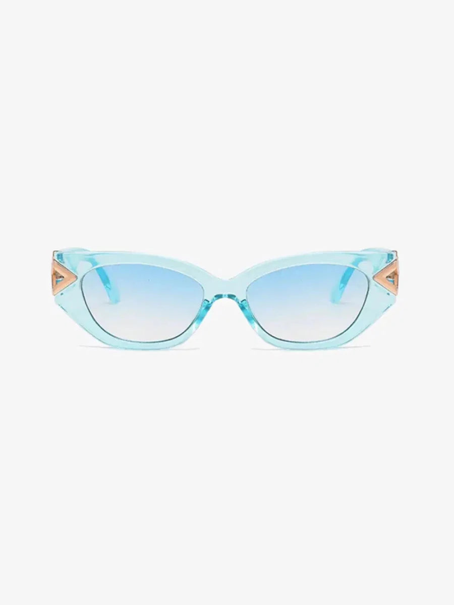 Polycarbonate Frame Cat - Eye Sunglasses - Lustreve