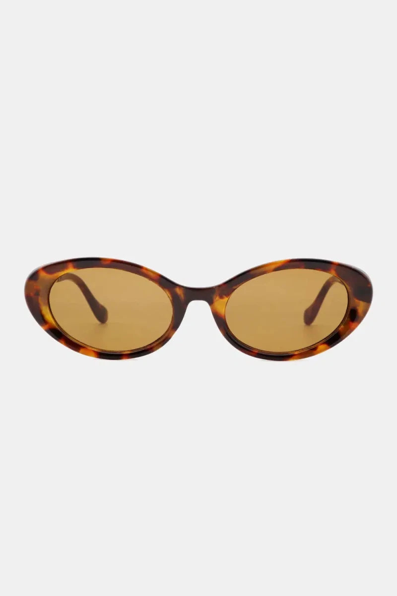 Polycarbonate Frame Cat - Eye Sunglasses - Lustreve