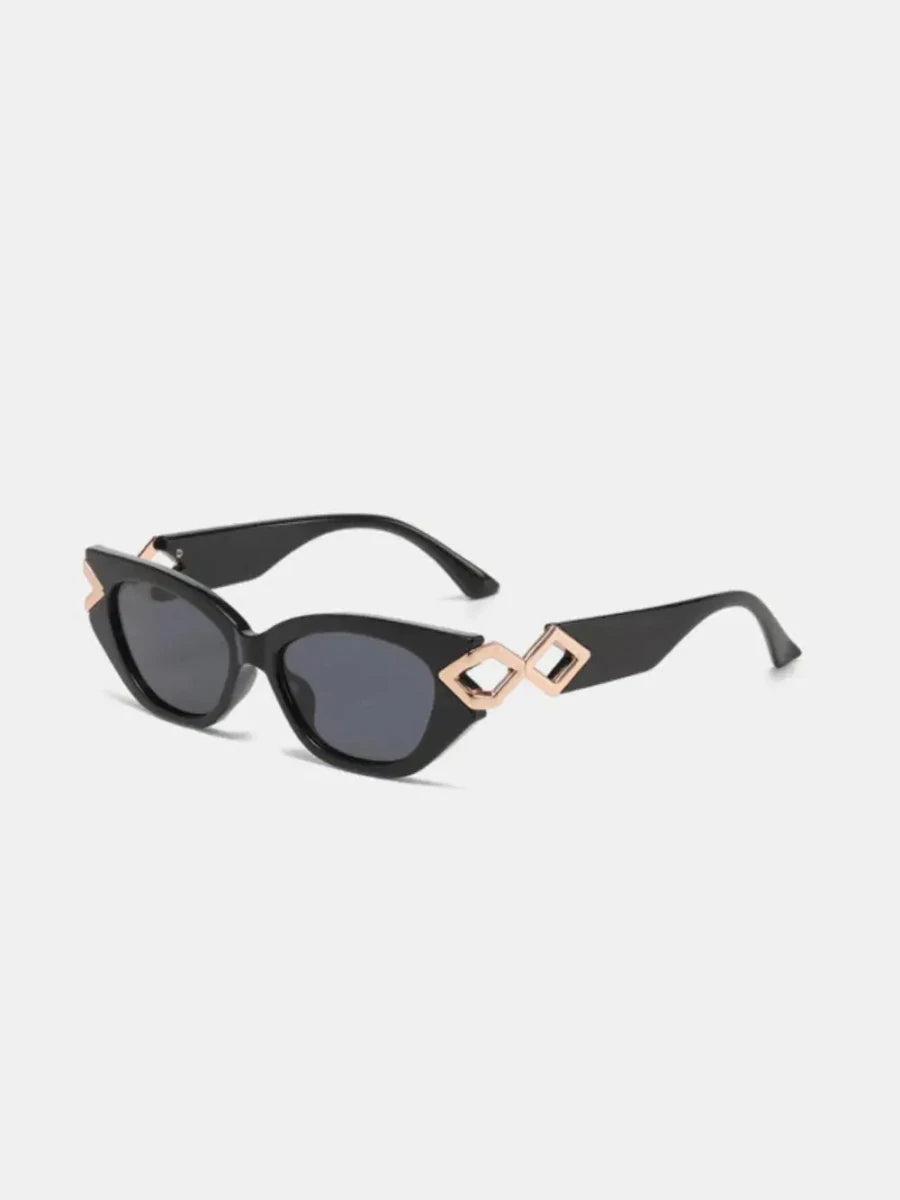 Polycarbonate Frame Cat - Eye Sunglasses - Lustreve