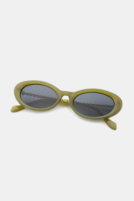 Polycarbonate Frame Cat - Eye Sunglasses - Lustreve