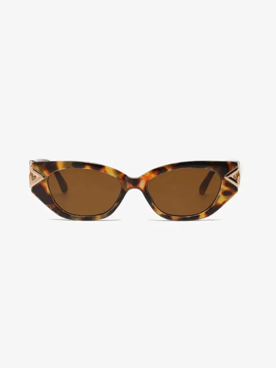 Polycarbonate Frame Cat - Eye Sunglasses - Lustreve