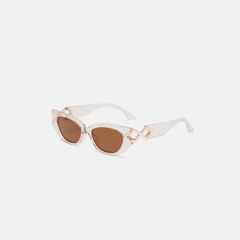 Polycarbonate Frame Cat - Eye Sunglasses - Lustreve