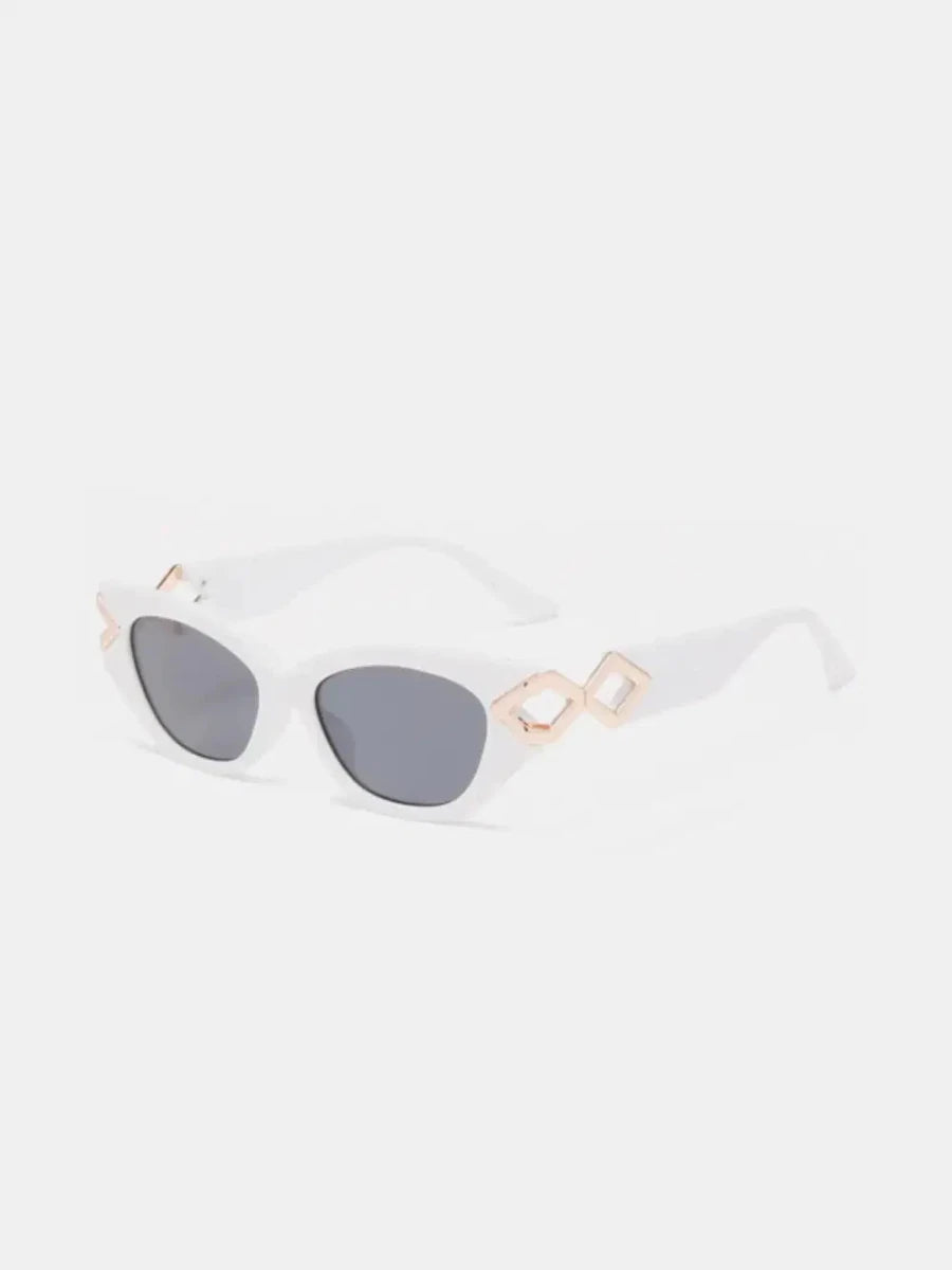 Polycarbonate Frame Cat - Eye Sunglasses - Lustreve