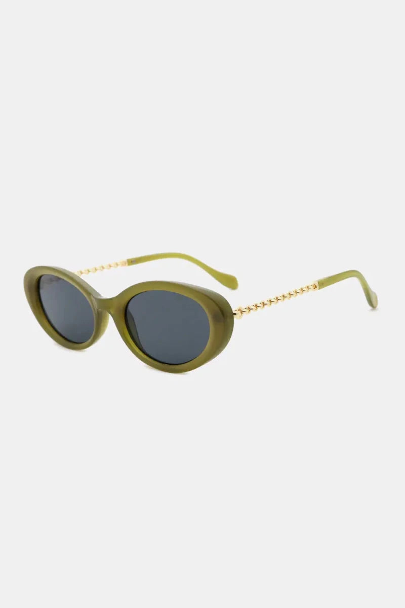Polycarbonate Frame Cat - Eye Sunglasses - Lustreve