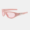 Polycarbonate Frame Cat - Eye Sunglasses - Lustreve