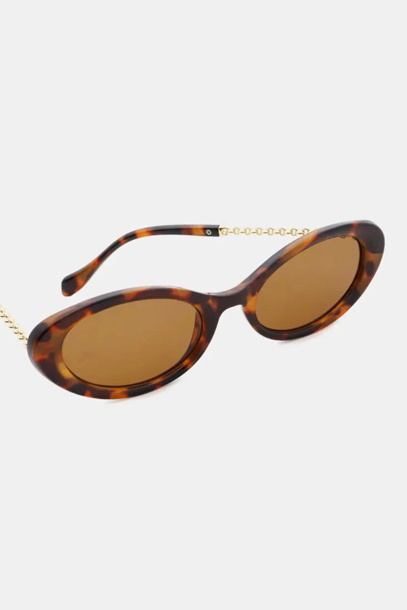 Polycarbonate Frame Cat - Eye Sunglasses - Lustreve