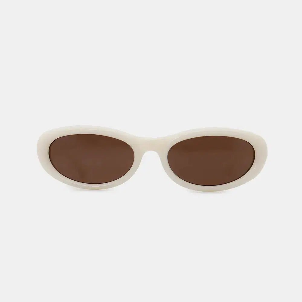 Polycarbonate Frame Cat Eye Sunglasses - Lustreve