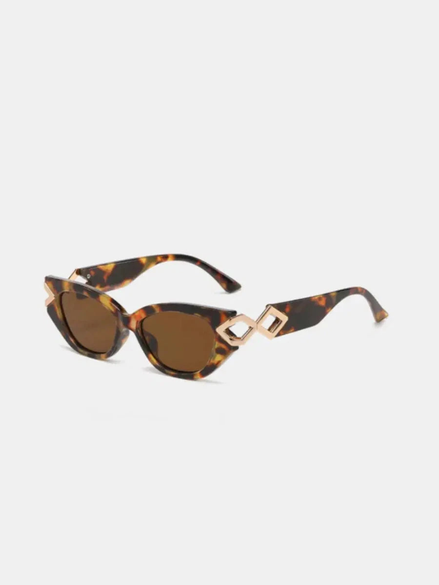 Polycarbonate Frame Cat - Eye Sunglasses - Lustreve