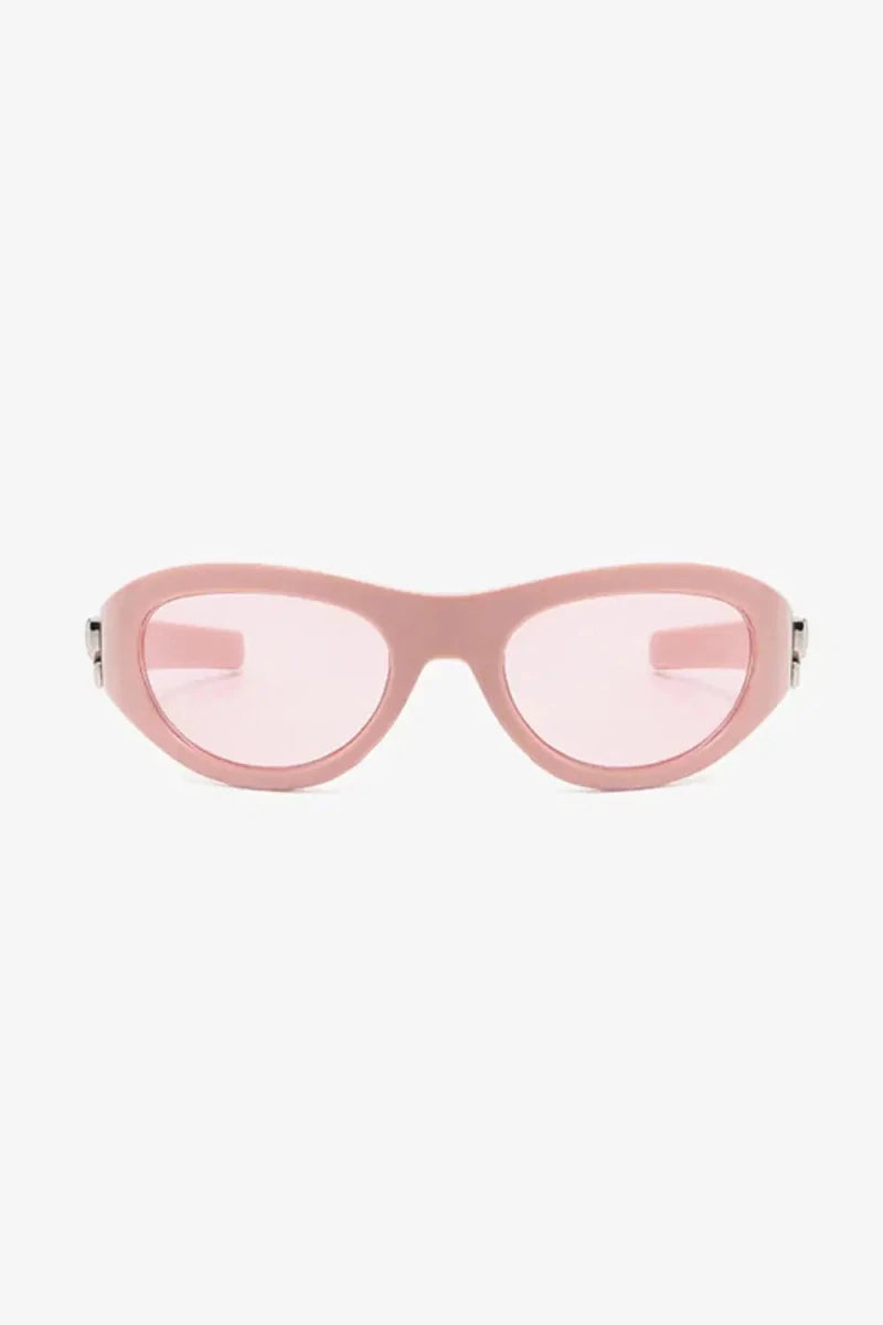 Polycarbonate Frame Cat - Eye Sunglasses - Lustreve