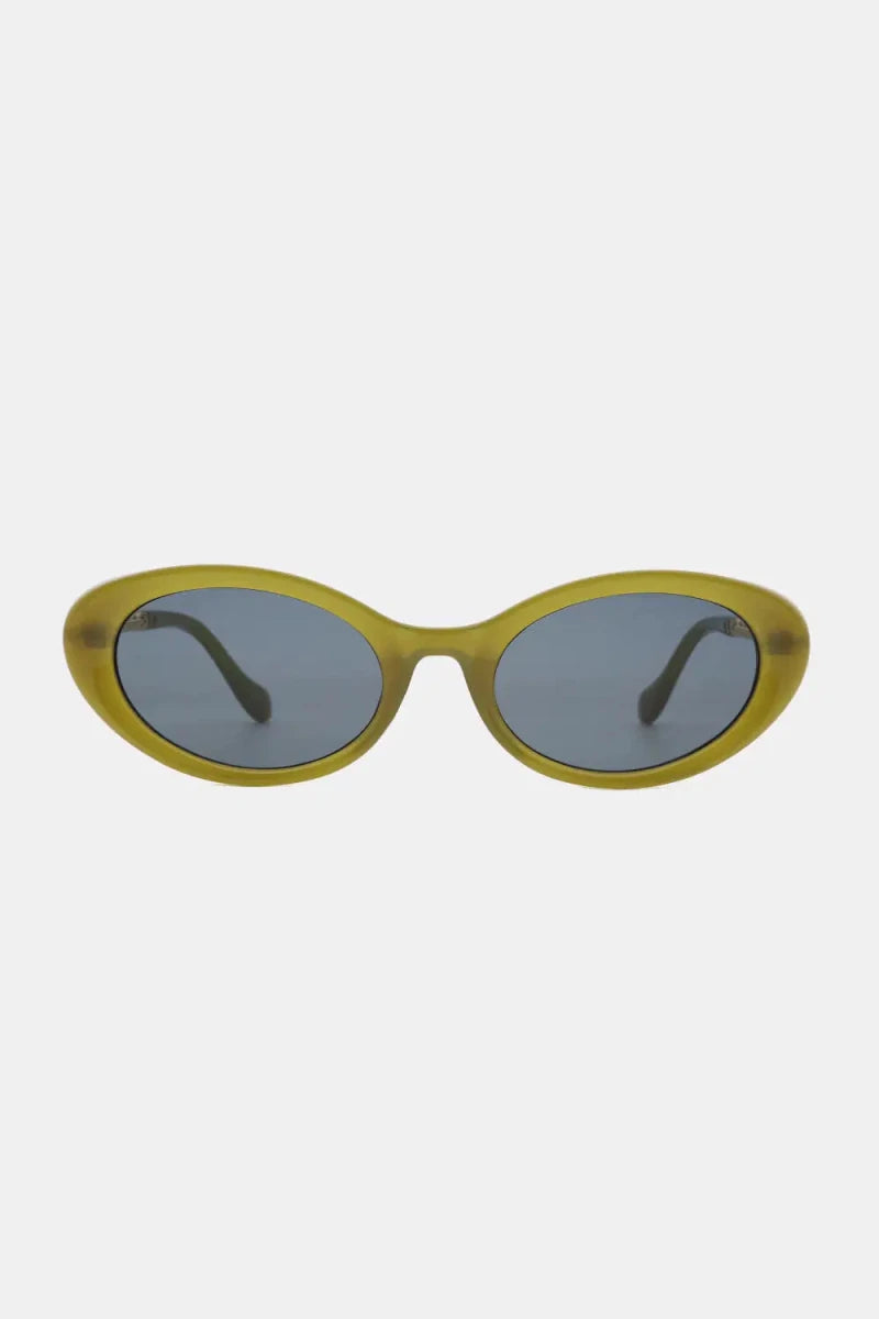 Polycarbonate Frame Cat - Eye Sunglasses - Lustreve