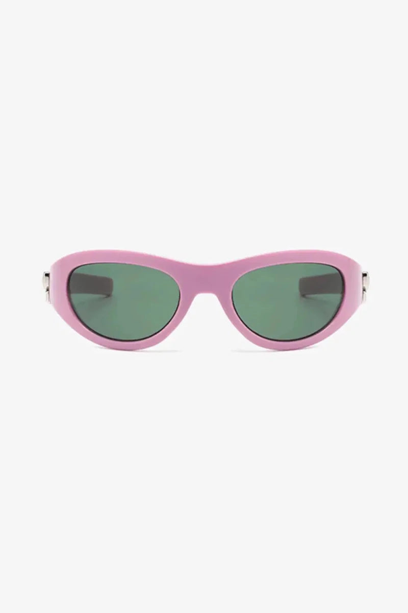 Polycarbonate Frame Cat - Eye Sunglasses - Lustreve