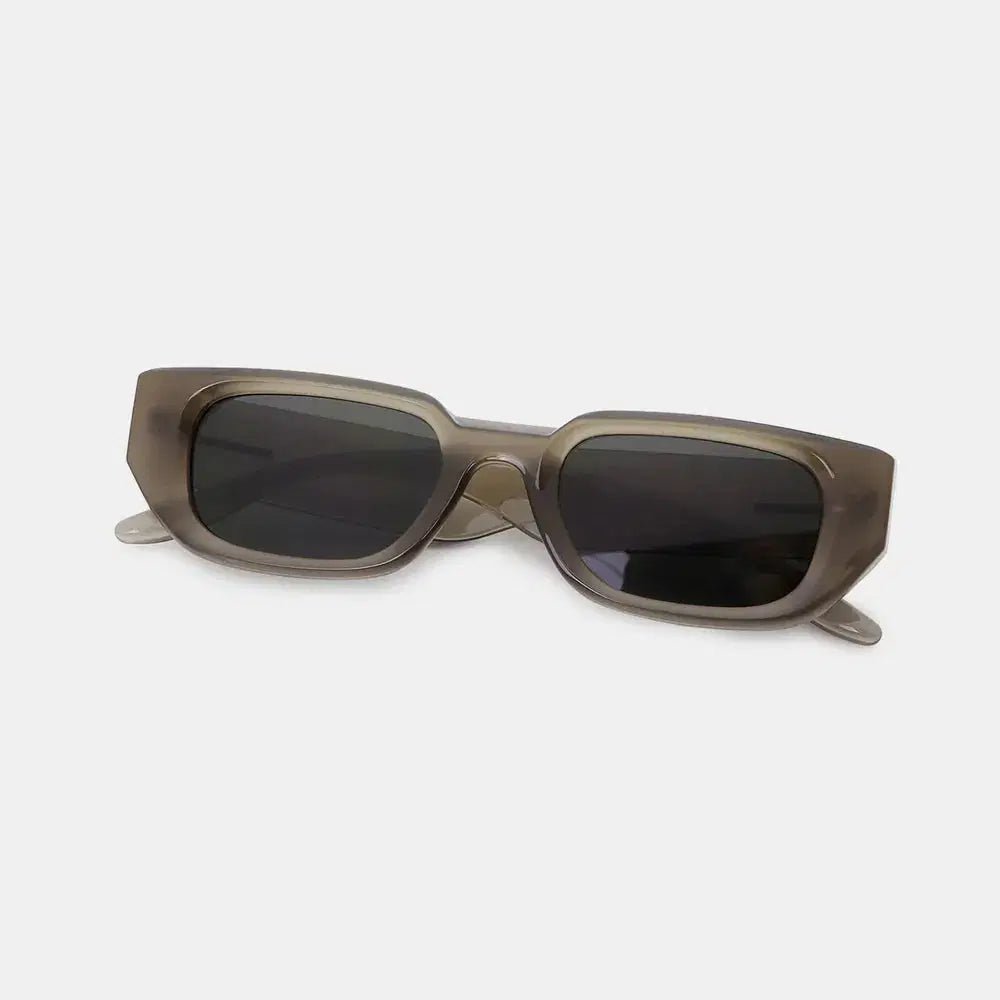 Polycarbonate Frame Rectangle Sunglasses - Lustreve