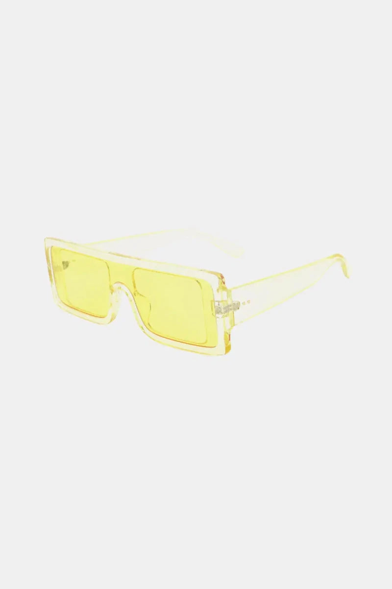 Polycarbonate Frame Rectangle Sunglasses - Lustreve